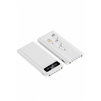 4 Çıkışlı 20.000 Mah Powerbank Uzun Pil Ömürlü Taşınabilir