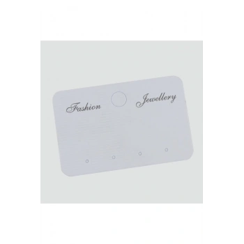 4 Delikli Küpe Kartı