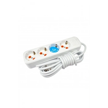 4lü 3 Metre Top. Grup Priz -Ast403