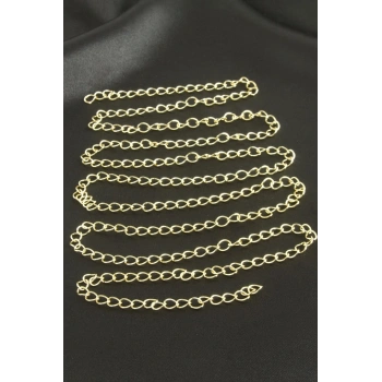 4 mm Oval Zincir 1 metre