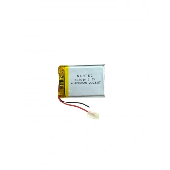 403040 3.7V 450 MAh Li-Polymer Pil (Devreli/1.5A)