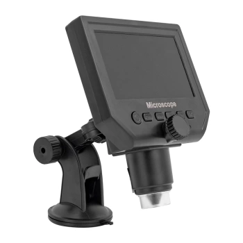 4.3 LCD DIGITAL EKRANLI 3.6 MP HD TAŞINABİLİR MİKROSKOP (1-600X ZOOM-LİTYUM PİLLİ) (4887)