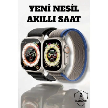49mm Ekranlı Kan Basıncı Ve Adımsayar Özellikli Bluetooth Akıllı Saat