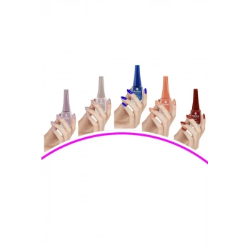 5 Adet Keratinli Besleyici Oje 14 ml SET5