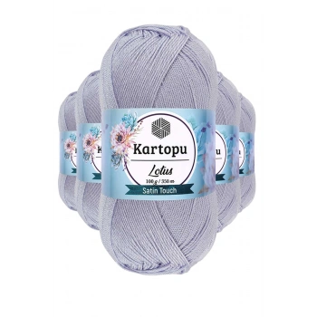 5 Adet Lotus Bikini Büstiyer Bluz Örgü İpi  K714 Gri