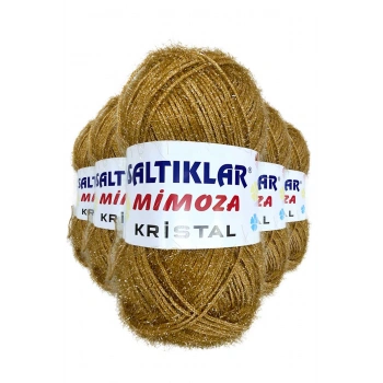 5 Adet Mimoza Kristal Işıltılı Şal Patik Yelek İpi 54