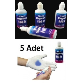 5 Adet Sihirli Şaka Mürekkebi