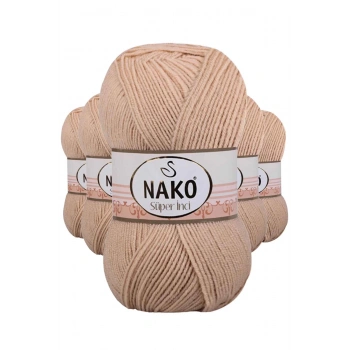 5 Adet Süper İnci El Örgü İpi 100 gr Deve Tüyü 219