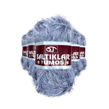 5 Adet Yumoş Sakallı El Örgü Ipi Yünü 06