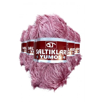 5 Adet Yumoş Sakallı El Örgü Ipi Yünü 28