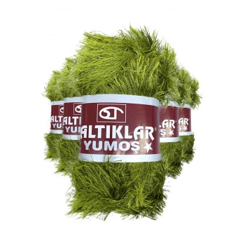 5 Adet Yumoş Sakallı El Örgü Ipi Yünü 44