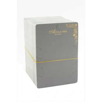 5li Gri Renkli Bileklik Kartı 200 Adet