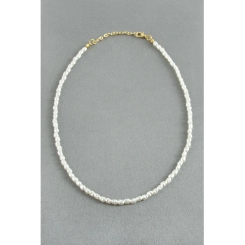 5 mm Silindir İnci Kolye