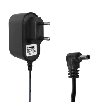 5 VOLT - 2 AMPER 3.5*1.35 UÇLU PLASTİK KASA PRİZ TİPİ ADAPTÖR (4887)