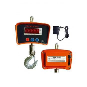 500 Kg Dijital Askılı Çengel Baskül Terazi - Yüksek Kapasiteli Hassas Tartım