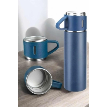 500 Ml Kapasiteli Taşınabilir Basınçlı Termos Seti Günlük Kullanım İçin İdeal