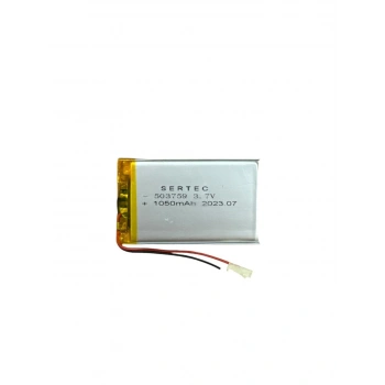 503759 3.7V 1050 MAh Li-Polymer Pil Devreli/1.5A
