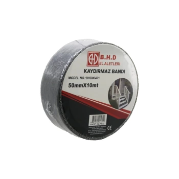 50MM X 10MT KAYDIRMAZ SİYAH BANT (4887)
