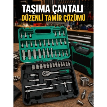 53 Parça Çok Amaçlı Lokma Anahtar Seti