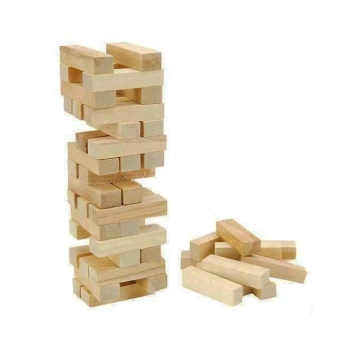 54 PARÇA  AHŞAP DENGE JENGA OYUNU (4887)