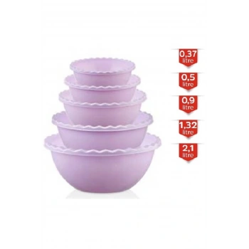 5’li Tırtıllı Yuvarlak Badya -MRD809