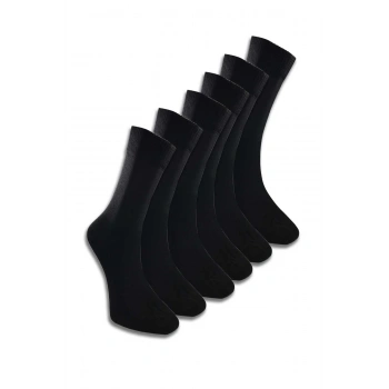 6 Adet Erkek Bambu Lastiği Sıkmayan Diyabetik Çorap
