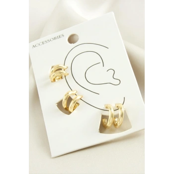 6 Adet Halka Kıkırdak Küpe