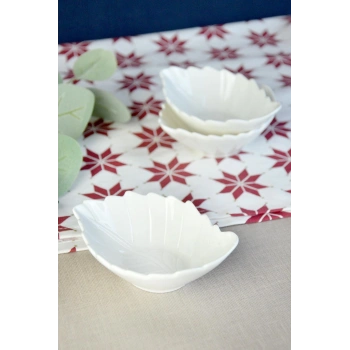 6lı Porselen Büyük Çerezlik -P-OR-101559