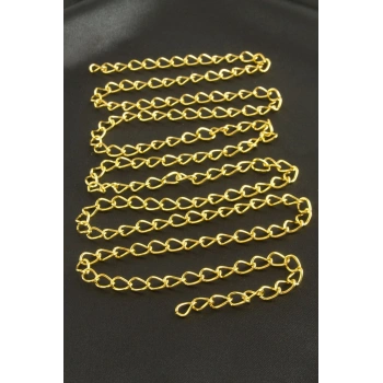 6 mm Oval Zincir 1 metre