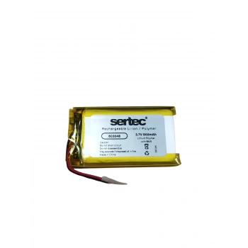 603048 3.7V 900 MAh Li-Polymer Pil (Devreli/1.5A)