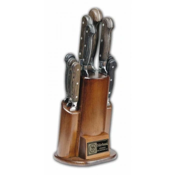 61504YM - Sürmene Yöresel Mutfak Bıçağı Seti - 10 lu Set