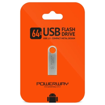 64 GB METAL USB 2.0 FLASH BELLEK (4887)