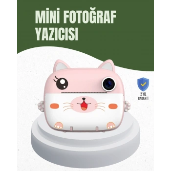 64gb Tf Kart Destekli Çoklu Dil Seçeneği Sunan Anında Baskı Kamera