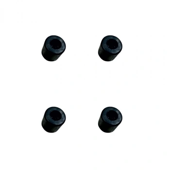 Baza Stoperi Plastik - 30MM - Sඈyah HKS283 - 4 Adet