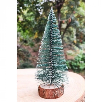 Mini Yılbaşı Noel Çam Ağacı Masa Üstü Süs Çam Ağacı 15 Cm