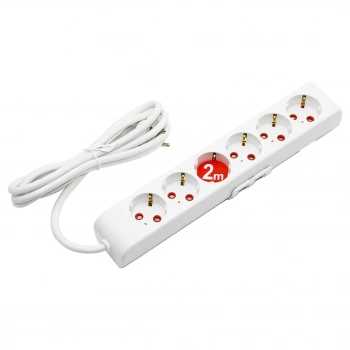 6LI - 2MT UZATMA KABLO - TOPRAKLI GRUP PRİZ (4887)