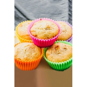 6lı Silikon Kek Kalıbı -OKY-002