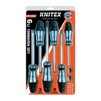 6PCS TORNAVİDA SETİ  6X150 YILDIZ - 5X125 DÜZ-YILDIZ - 4X120 DÜZ-YILDIZ - 3X75 DÜZ (4887)