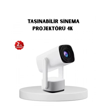 720p Hd Projeksiyon Cihazı – Uzun Ömürlü Ampul Canlı Renkler Ve Evde Sinema Keyfi
