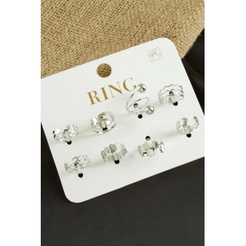 8 Adet Lüks Eklem Yüzük