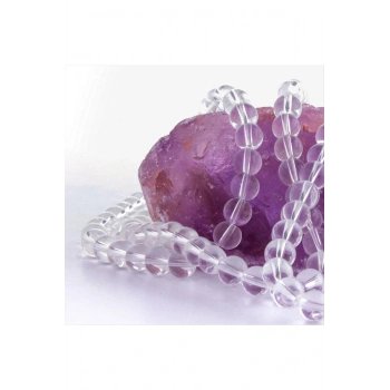 8 mm Şeffaf Orjinal Kuvars Taşı