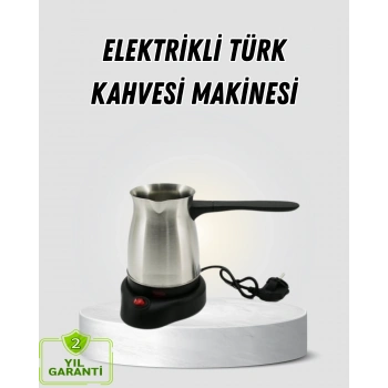 800w Paslanmaz Elektrikli Cezve Gizli Rezistans Ve Ergonomik Kulp