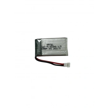 852540 / 3.7V - 650mAh - 20C BEYAZ SOKET
