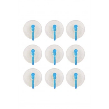 9Lu Eko Vantuz Askı Şeffaf 2,5 Cm -SF-855