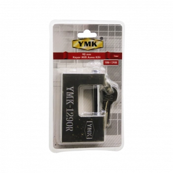 90MM GRİ KAYAR MİLLİ ASMA KİLİT (4887)