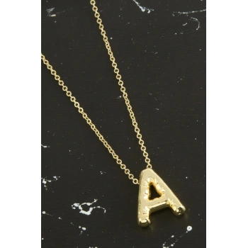 A Harfli Balon Kolye