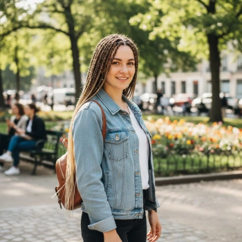 Afrika Örgüsü Ve Rasta İçin Sentetik Ombreli Saç - Küllü Kahve / Platin