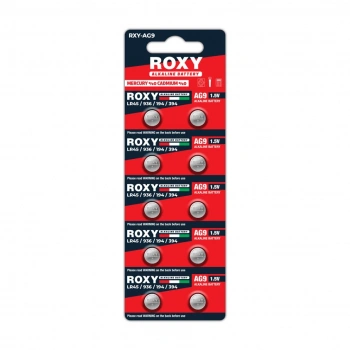 AG9 LR45/LR936/194/394 56 Mah Alkalin Düğme Pil 10 Lu Paket