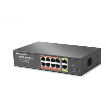 Aı Poe Switch 8 Port 2 Uplink 65W HDX1441