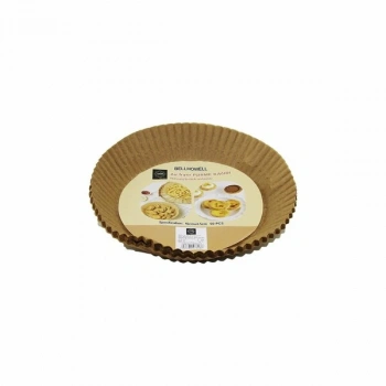 AİR FRYER 50 PCS YUVARLAK TABAN: 16CM KENAR: 5CM KAĞIT PİŞİRME KALIBI (4887)